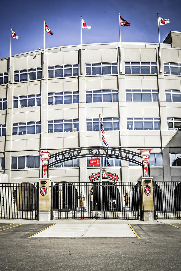 Madison Photograph - Camp Randall #1 by Chris Smith