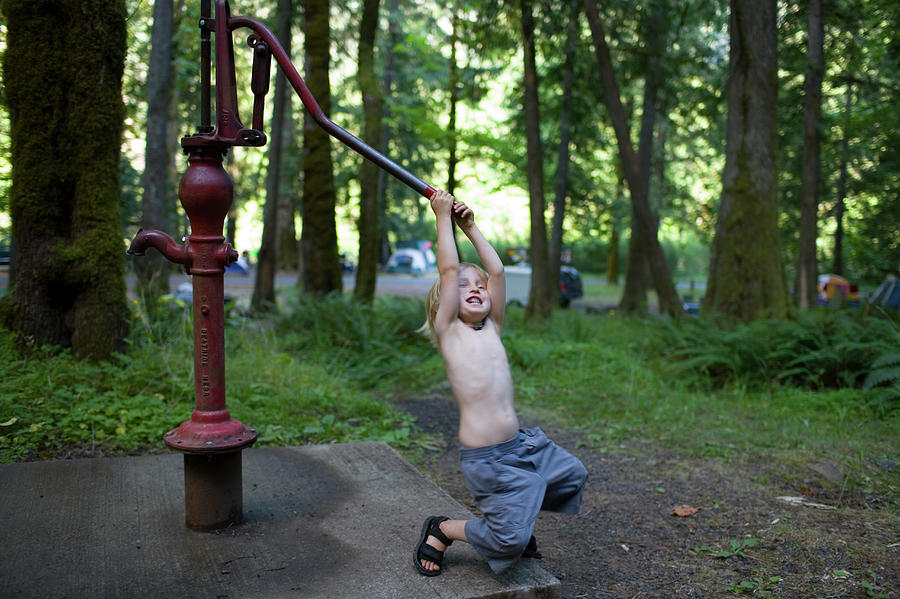 Camping In Oregon #1 Photograph by Jan Sonnenmair Camping In Oregon #1 Photograph by Jan Sonnenmair
