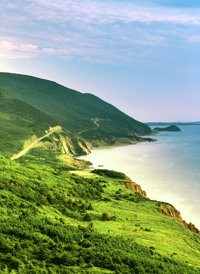 Canada, Nova Scotia, Cape Breton Photograph by Walter Bibikow