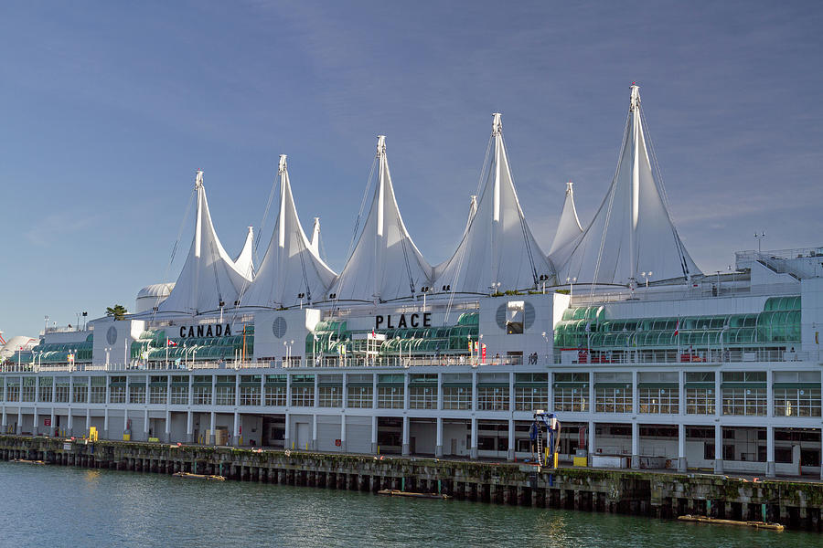 Canada Place in Vancouver #1 Photograph by Michael Russell