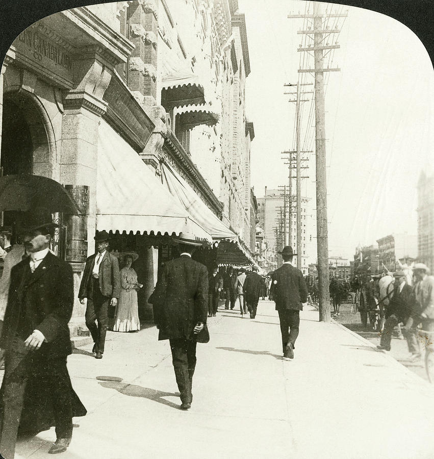 Canada Winnipeg, C1908 Painting by Granger Fine Art America