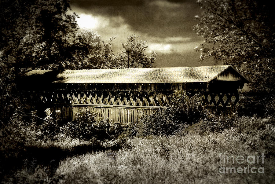 Canal Greenway Covered Bridge 35-45-160 Photograph