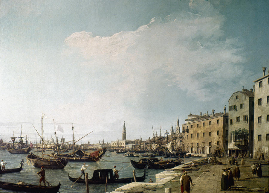 Canaletto Venice #1 Painting by Granger