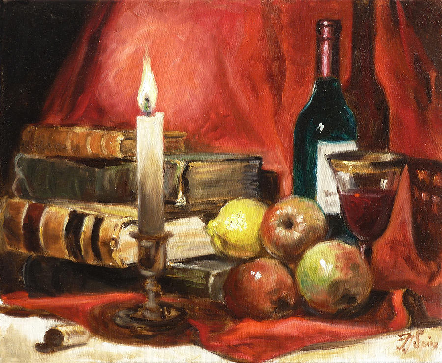 Candlelight #1 Painting by Irek Szelag