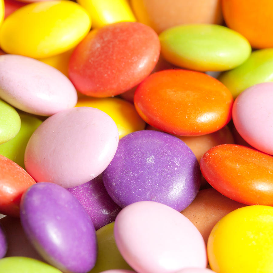 Candy Photograph - Candy background #1 by Tom Gowanlock