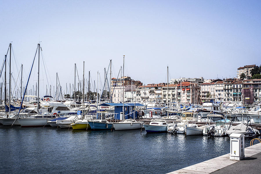 Cannes Marina #1 Photograph by Chris Smith