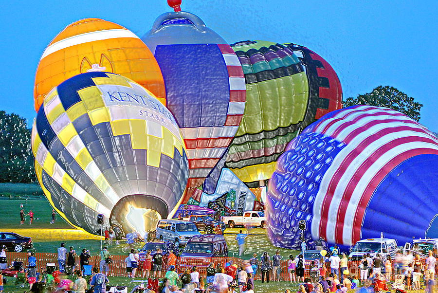 Canton Balloon Classic #1 Photograph by Lila Fisher-Wenzel