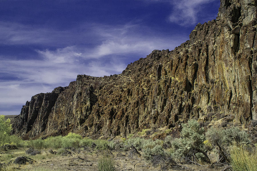 Desert Photograph - Canyon Walls 3 #1 by Karen  W Meyer