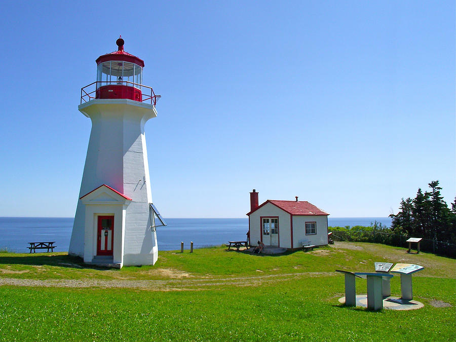 Cap Gaspe Lighthouse in Forillon National Park, Quebec, Canada #2 Photograph by Ruth Hager
