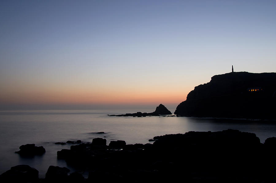Sunset Photograph - Cape Cornwall #1 by Pete Hemington