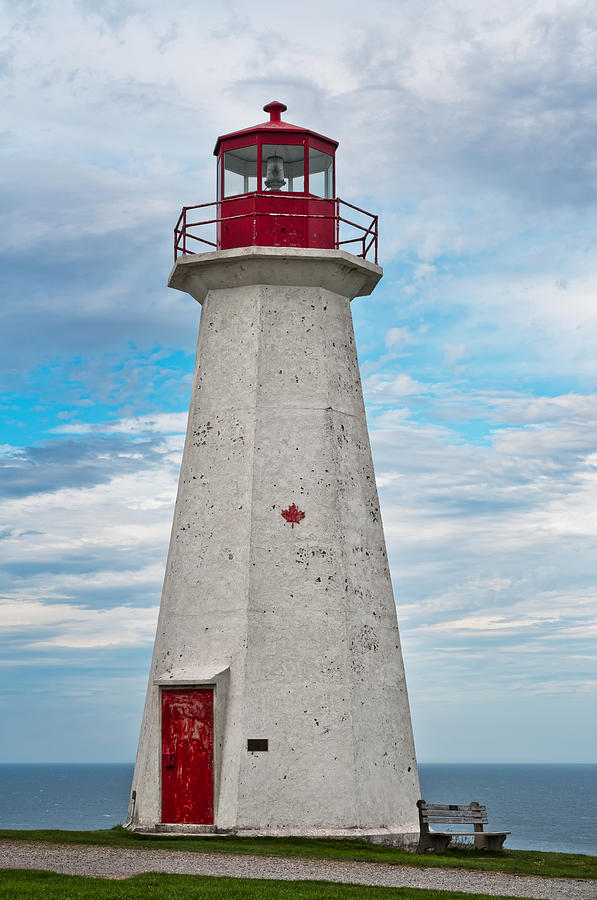 Cape George Lighthouse #1 Photograph by U Schade