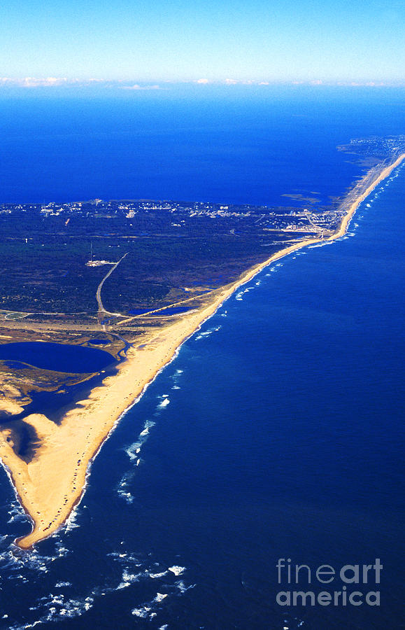 Cape Hatteras National Seashore Aerial View #1 Photograph by Thomas R Fletcher