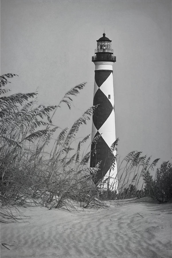 Architecture Photograph - Cape Lookout Lighthouse #2 by Bob Decker