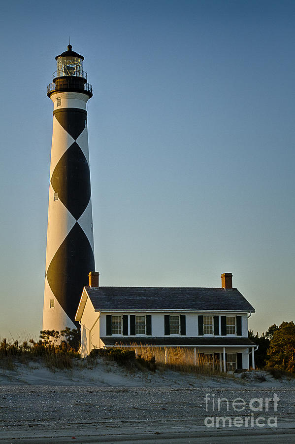 Cape Lookout Lighthouse North Carolina #1 Photograph by Carrie Cranwill