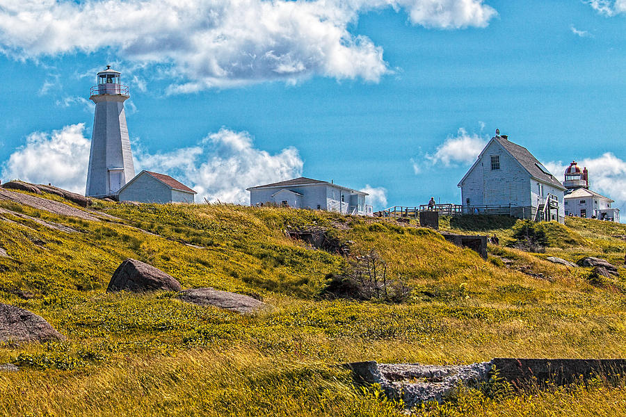 Cape Spear Lighthouse #1 Photograph by Perla Copernik