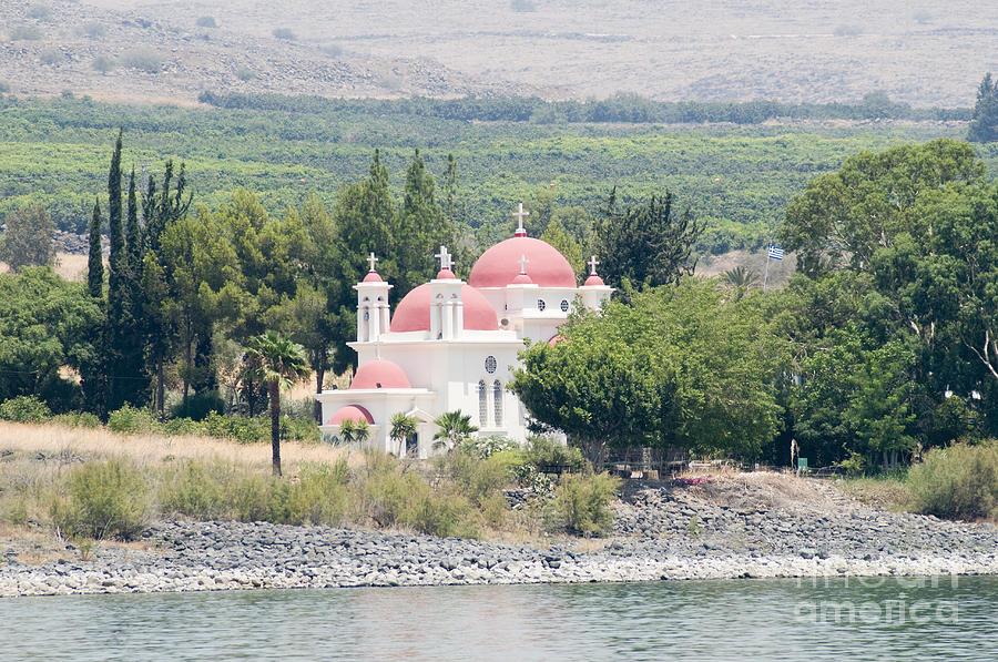 Capernaum the Greek Orthodox Church #1 Photograph by Ilan Rosen