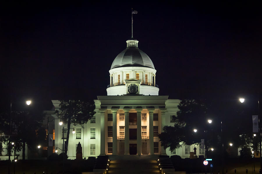 Capitol of Alabama - Montgomery #3 Photograph by Tracy Brock