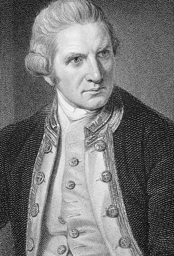 Captain James Cook #1 Photograph by George Bernard/science Photo Library