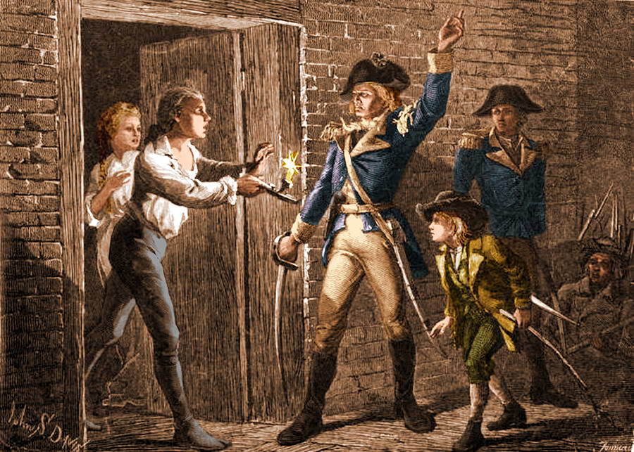 Capture Of Fort Ticonderoga, 1775 #1 Photograph by Science Source