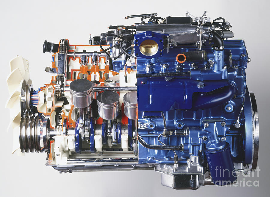 Car Engine #1 Photograph by Dave Rudkin / Dorling Kindersley