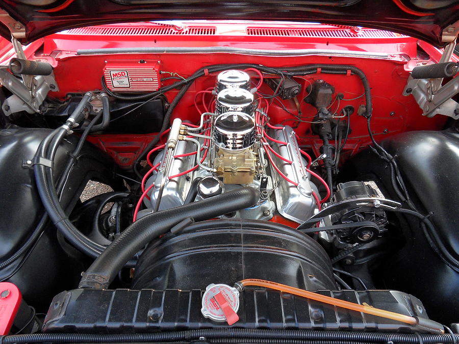 car-engine-photograph-by-sean-gautreaux-pixels