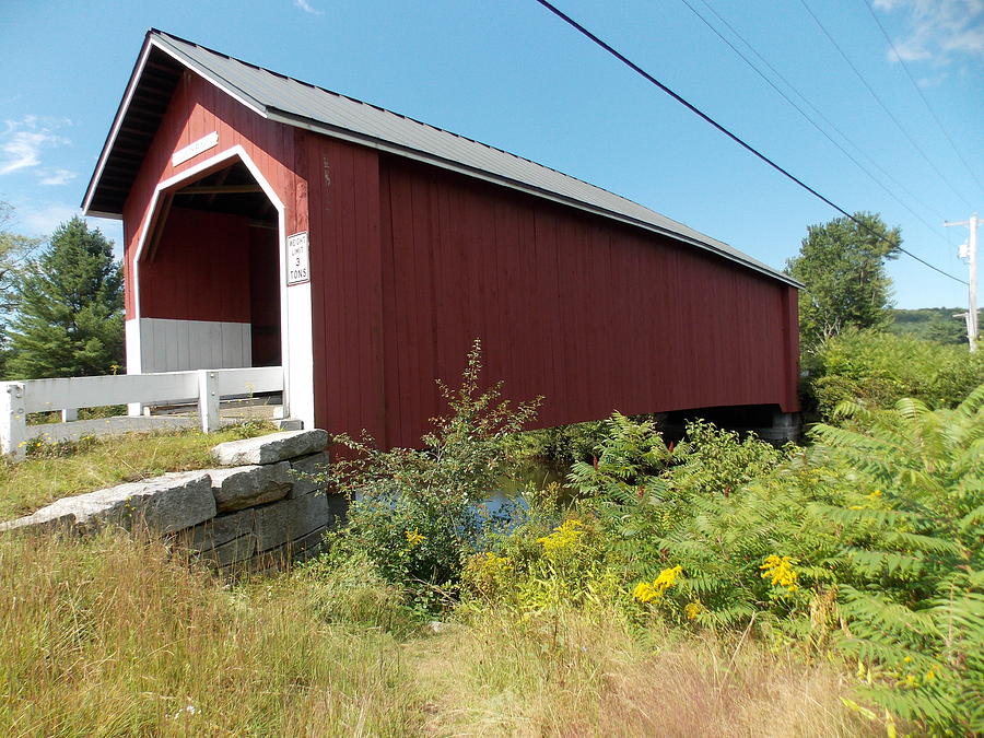 Carlton Covered Bridge Photograph by Catherine Gagne - Fine Art America