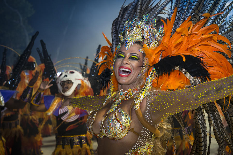 Carnaval - Brazil 2016 #1 Photograph by Global_Pics