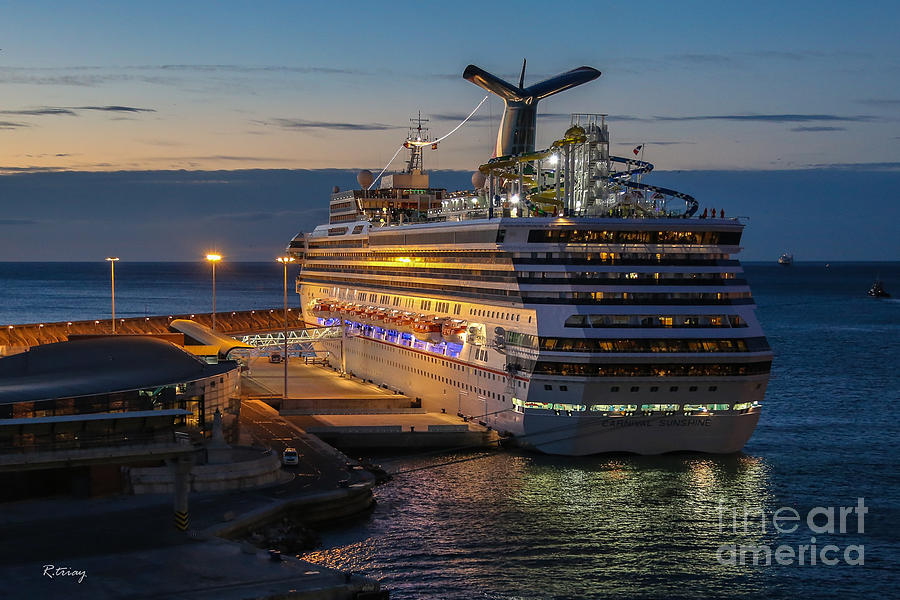 Carnival Cruise Ship Sunshine Tote Bag by Rene Triay FineArt Photos - Pixels