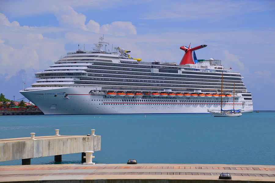 Boat Photograph - Carnival Dream #1 by Richard Booth