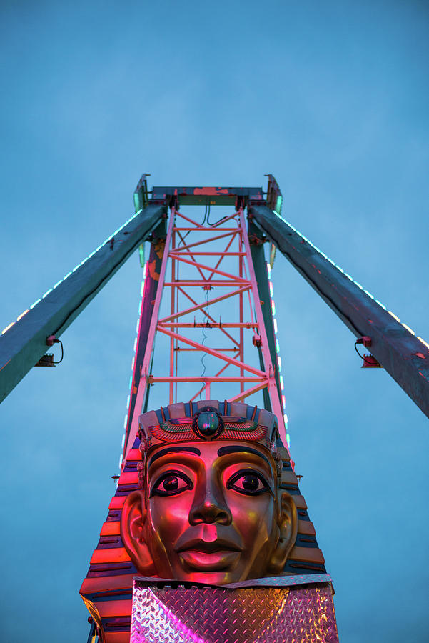 Carnival Rides At St. Peters Fiesta Photograph by Panoramic Images ...