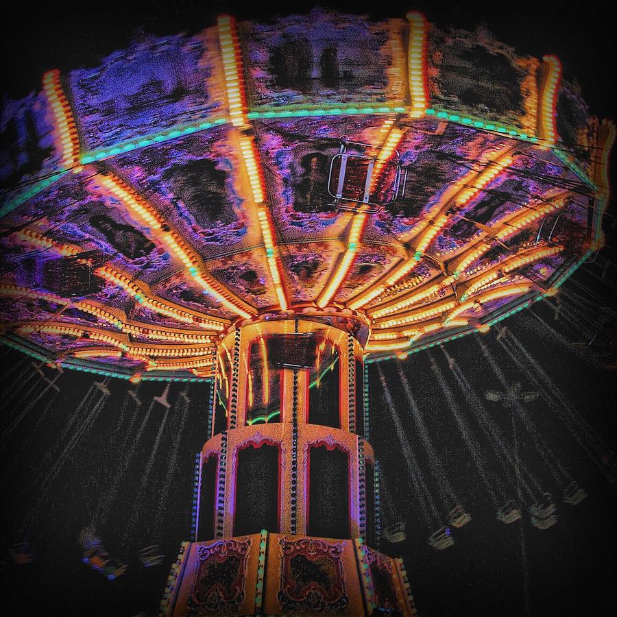 Carousel Photograph - Carousel by Angel Eowyn Carousel Photograph - Carousel by Angel Eowyn