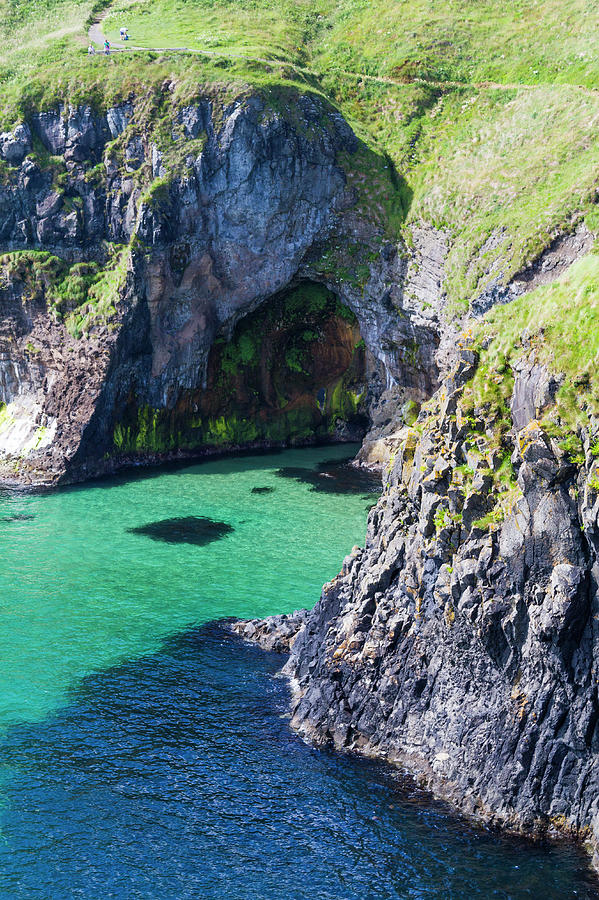 Carrick-a-rede Island And Coast #1 Photograph by Maciej Frolow