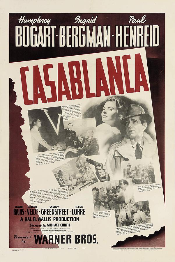 Casablanca Movie Digital Art - Casablanca #1 by Georgia Clare
