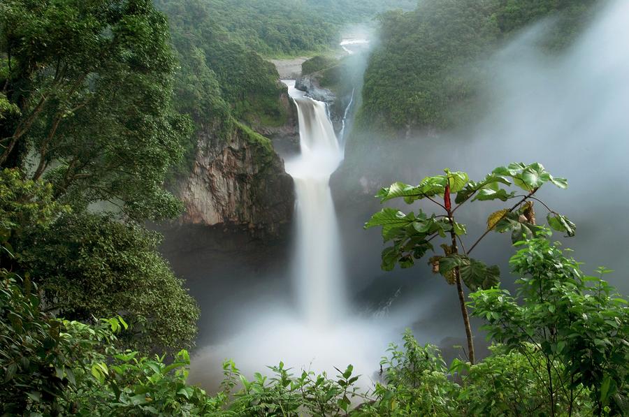 Cascada De San Rafael Waterfall Photograph by Sinclair Stammers/science ...