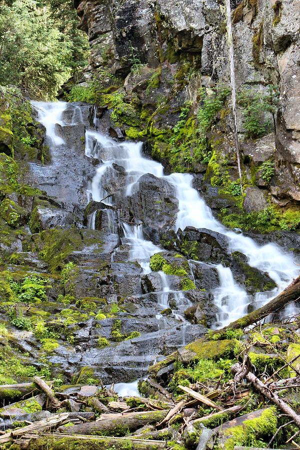 Cascade Falls Photograph By Larry J Vigil Fine Art America