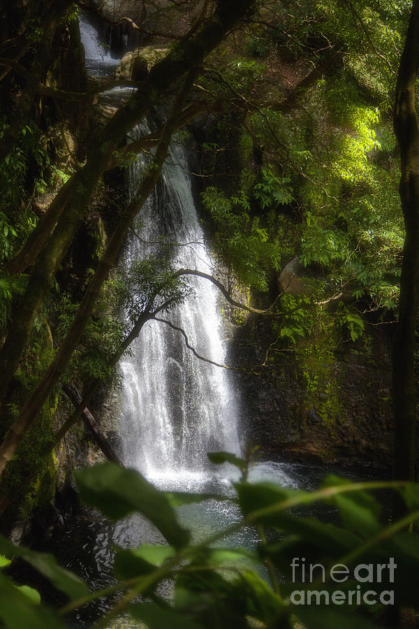 Cascade On Sao Muigel Photograph