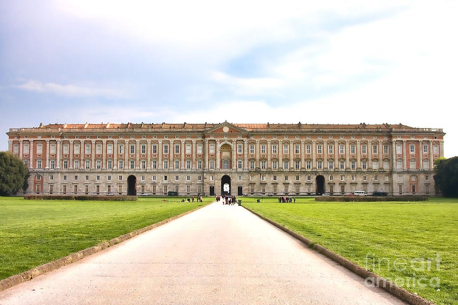 Architecture Photograph - Caserta Royal Palace #1 by Gabriela Insuratelu