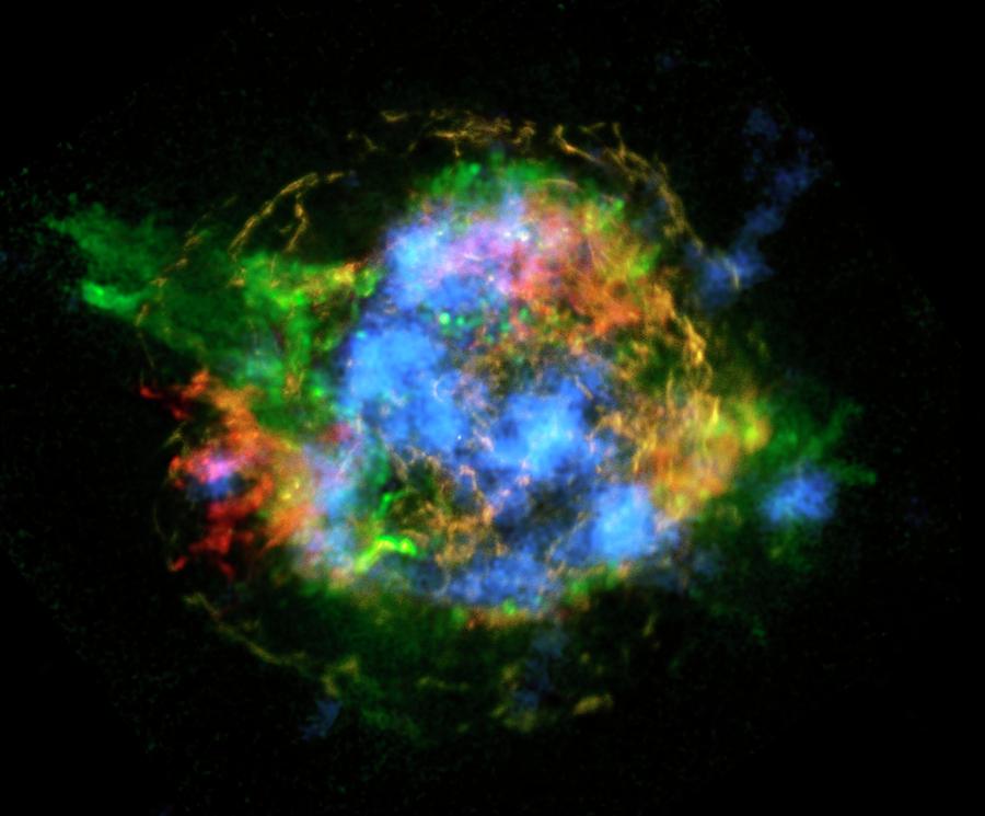 Cassiopeia A Photograph By Nasa Jpl Caltech Cxc Sao Fine Art America