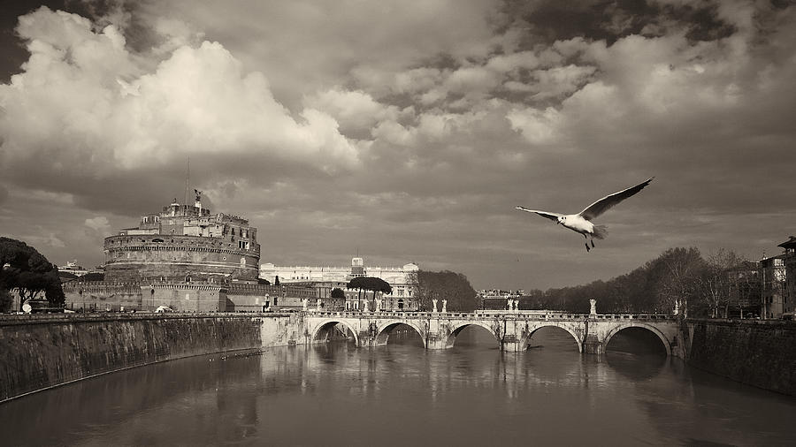 Castel e Ponte di Sant Angelo #1 Photograph by Jouko Lehto