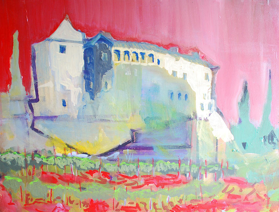 Castle #2 Painting by Kurt Hausmann