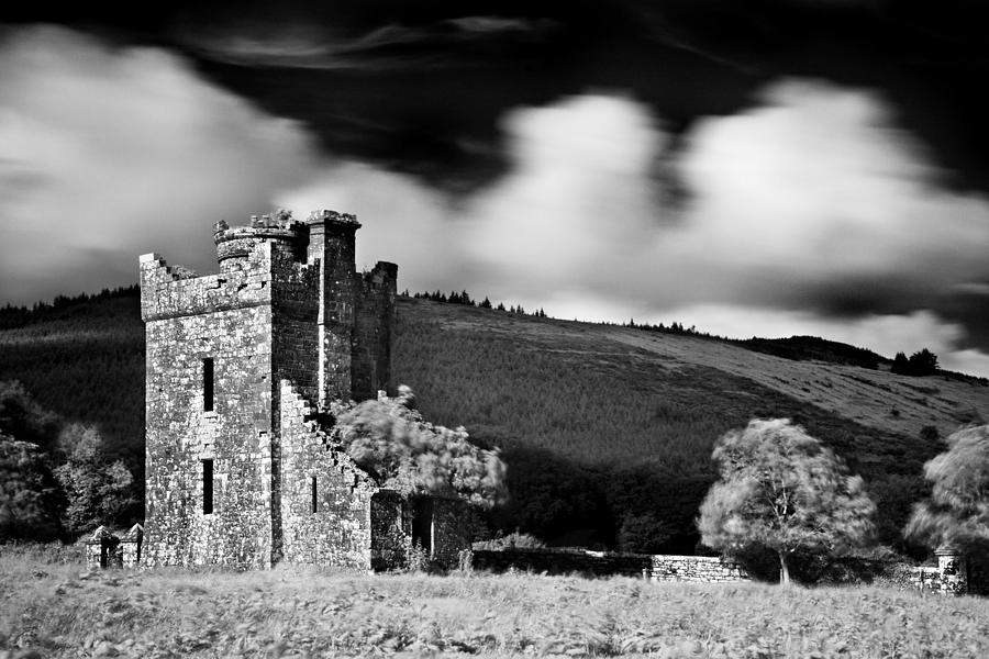 Castle Photograph - Castle Ruins / Ireland by Barry O Carroll