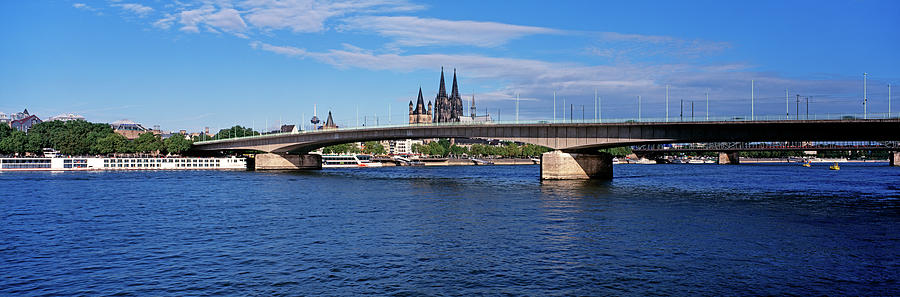 Cathedral And Rhine River #1 Photograph by Murat Taner
