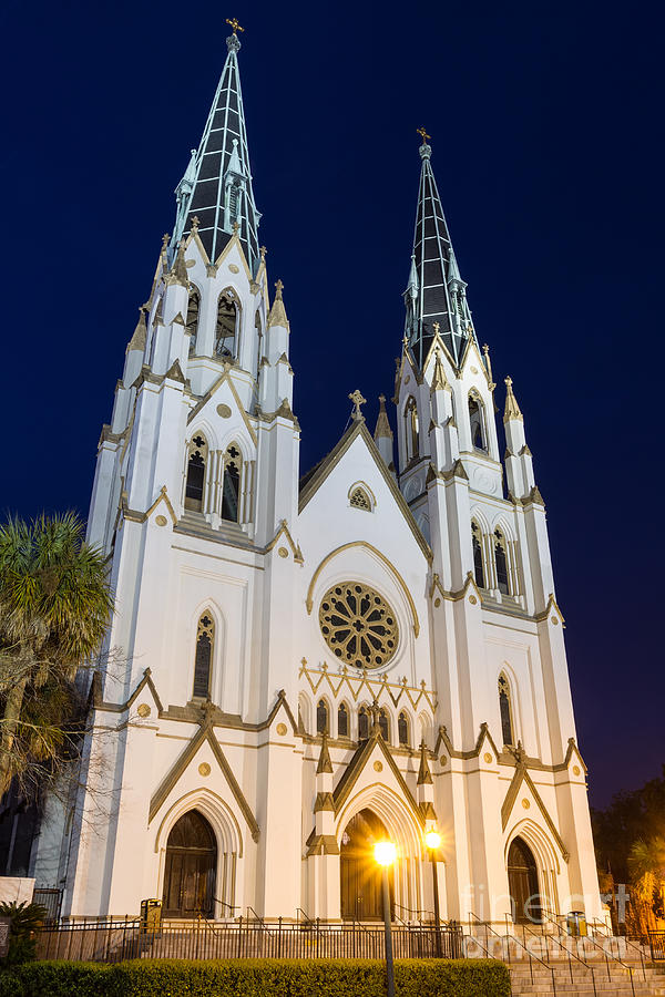 Cathedral of St. John the Baptist Savannah Georgia #3 Photograph by Dawna Moore Photography