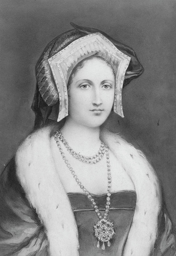 Catherine Howard (1520?-1542) #1 Painting by Granger