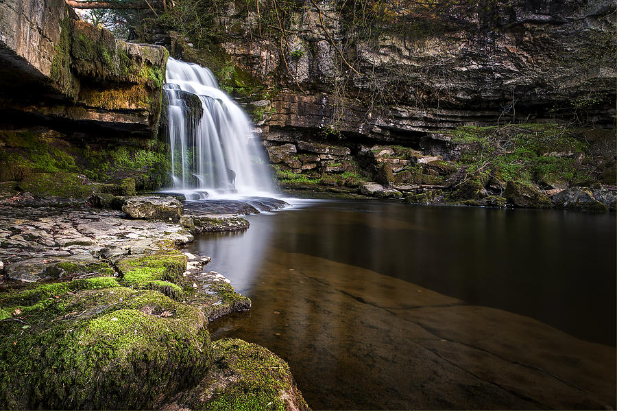 West fall. West Burton Falls.