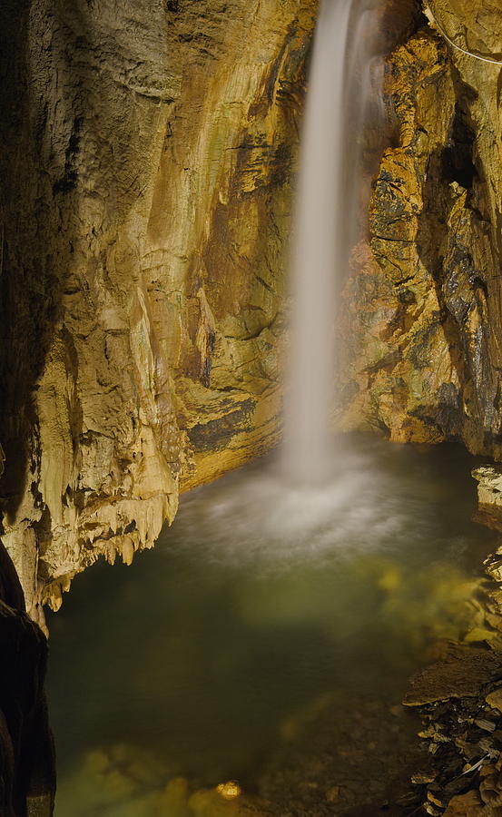 Cave Waterfall, Italy #3 Photograph by Francesco Tomasinelli