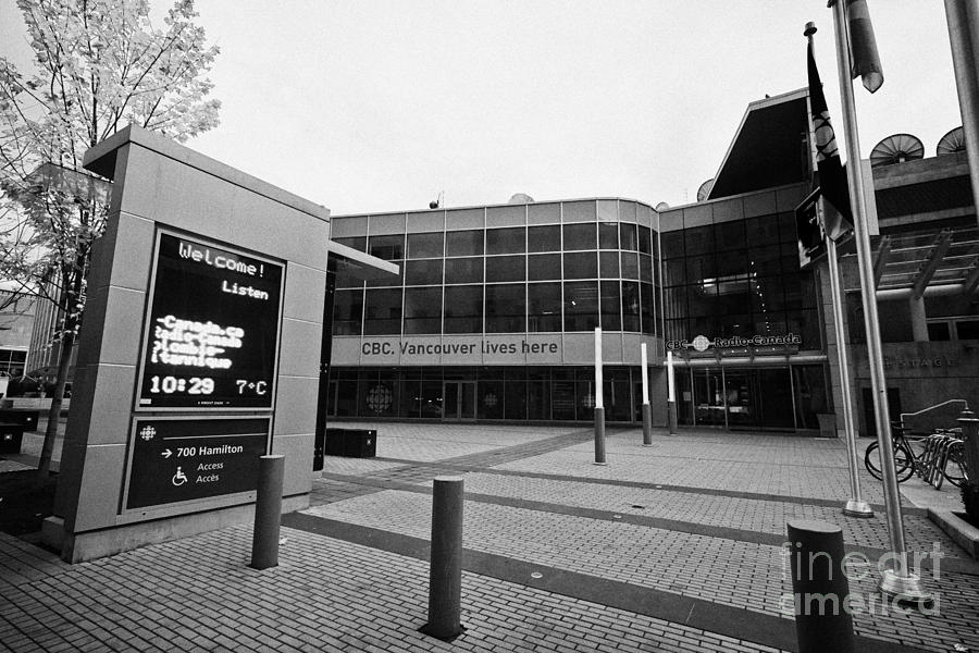 cbc regional broadcast centre radio canada Vancouver BC Canada