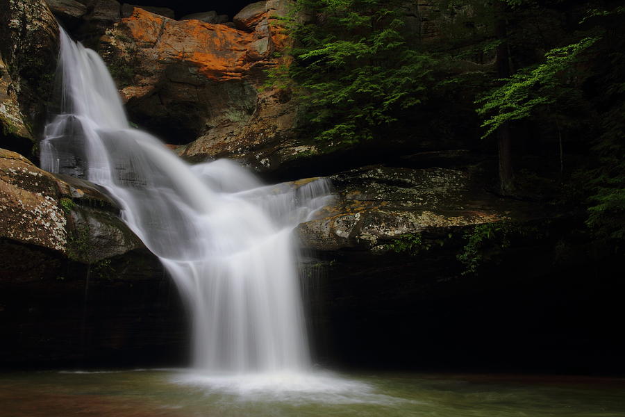 Cedar Falls at Hocking Hills State Park #1 Photograph by Jetson Nguyen