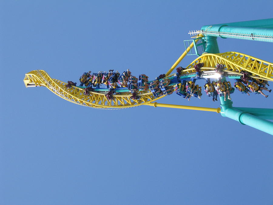 Cedar Point - Wicked Twister - 12122 #1 Photograph by DC Photographer