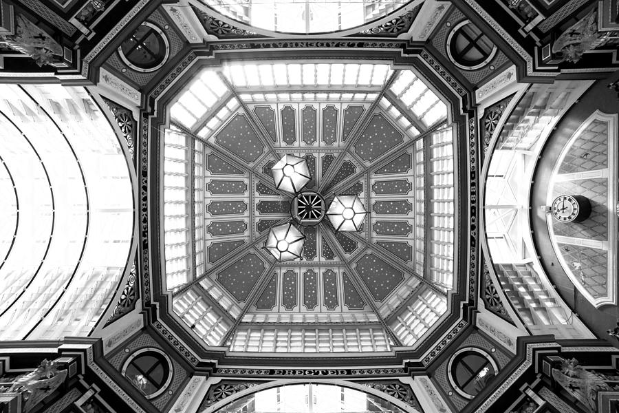 Ceiling of Leadenhall Market in London #1 Photograph by Chevy Fleet